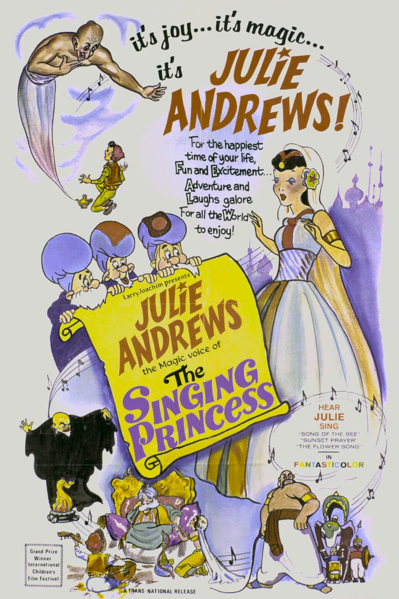 Il fallait donc que le film soit supra rentable or star à Broadway ne garantit pas de remplir des salles de ciné. A l'exception du doublage d'un film d'animation italien (qui sut capitaliser plus tard sur sa présence, cf le poster) Julie Andrews n'a encore jamais fait de cinéma.