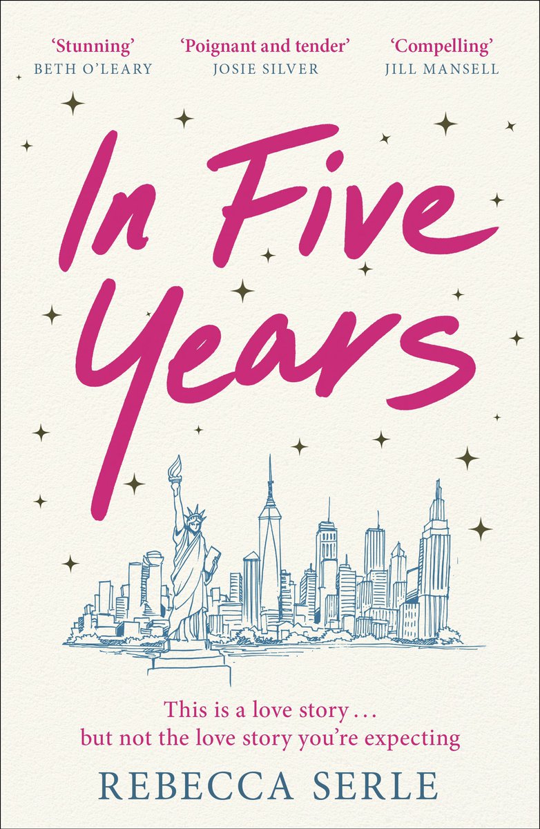 Good Thursday greetings. This delight #InFiveYears is out today in paperback. I absolutely LOVED it when I read it earlier this year. <a href="/QuercusBooks/">Quercus Books</a> have given me FIVE paperback copies to *GIVEAWAY* RT and follow. Ends 2/10 8pm.