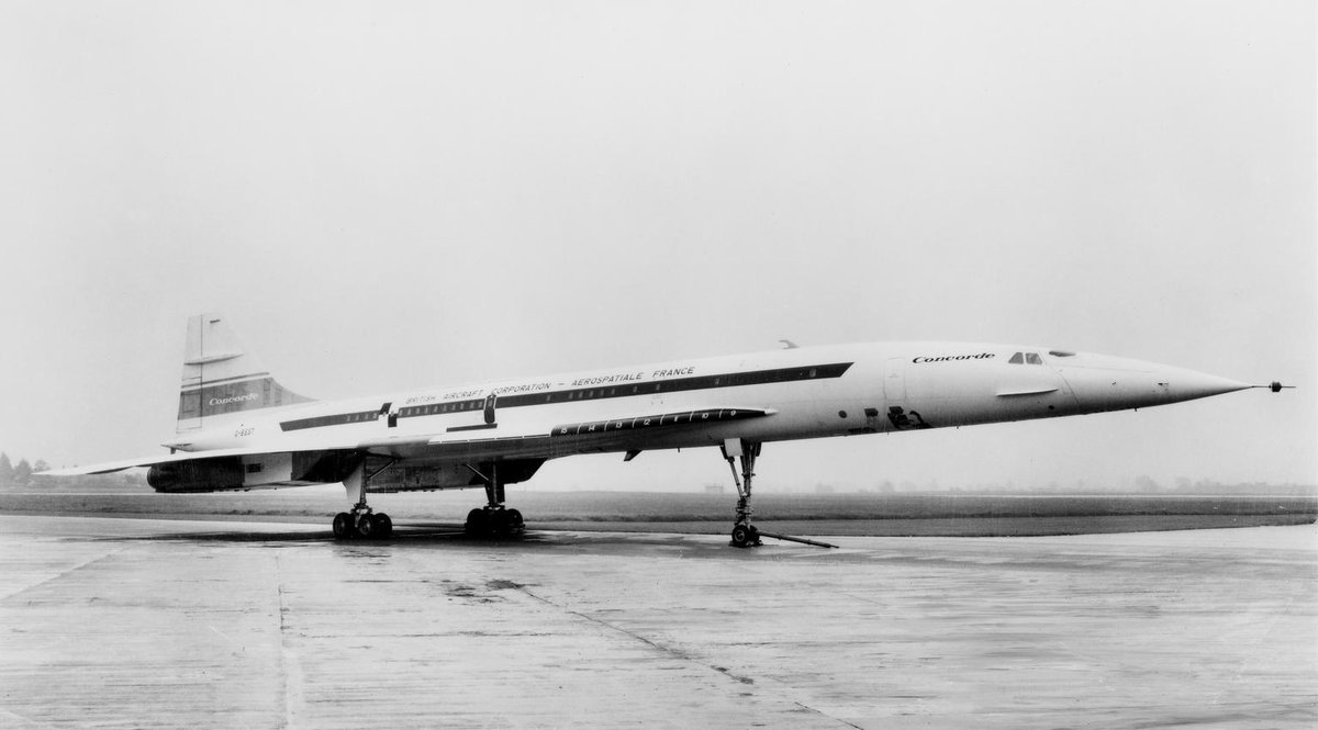  #onthisday 1969 Concorde broke the sound barrier for the first time  We just happen to have a prototype in the Science Museum Group collection (because, of course, we do)  http://ow.ly/4pzG30m141d  