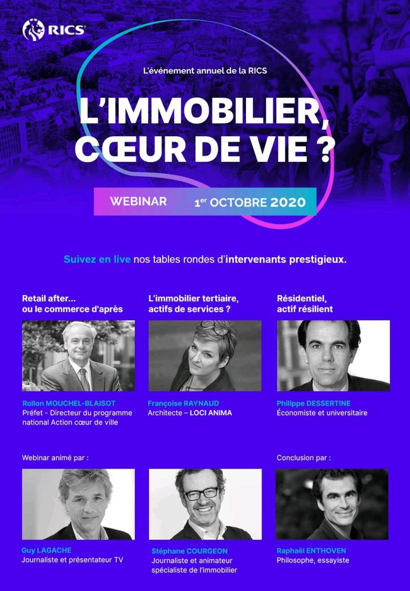 N'oubliez pas de nous joindre aujourd'hui,  à l'événement immobilier de l'année en #France: L'Immobilier, Coeur De Ville ?. 
Découvrez  nos experts d'excéption, en live &amp; gratuit sur: lnkd.in/eGzFizF

#Realestate #RICS #Immobilière #Ville #France