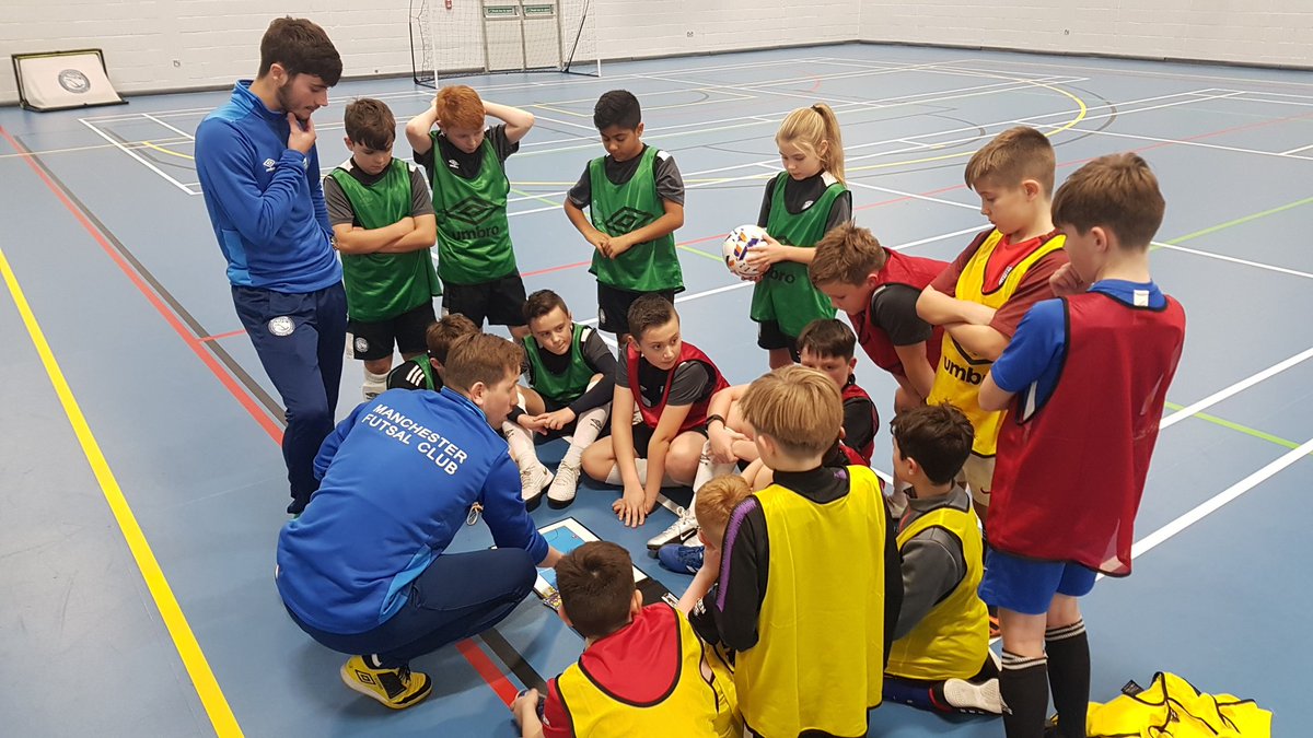 cheadlefutsal's tweet photo. We're back! @cheadlefutsal returns next Wednesday @ClubLaurus1 Interested in registering your child? Email: simon.wright@manchesterfutsal.com #youthfutsal #cheadlefutsal #futsalforall @LaurusCheadleHu @LaurusTrust https://t.co/kJ9nhwg0UX