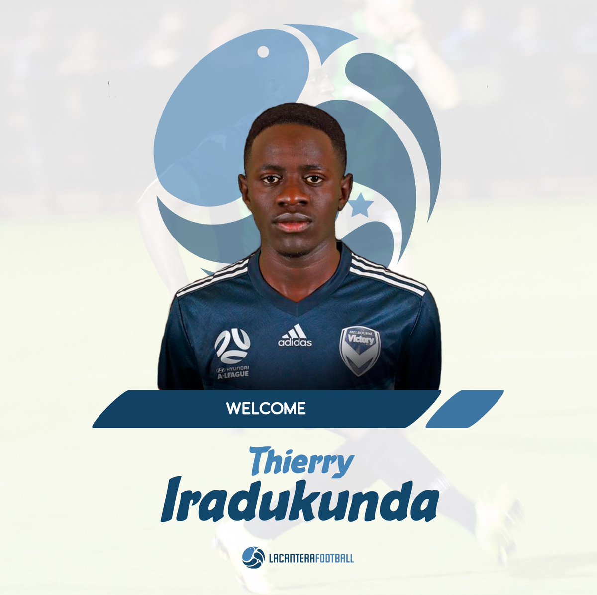LCFootballAU's tweet photo. 🆕 #LCFPlayer ⁣⁣⁣
⁣⁣⁣
👤 Thierry Iradukunda 
🛡 @gomvfc / @wufcofficial ⁣⁣⁣
⚽ Midfielder ⁣⁣⁣
🇦🇺 ⁣⁣⁣/ 🇧🇮 
⁣⁣⁣
✍🏻 Welcoming the newest addition to the #LaCanteraFootball family. ⚽ We are delighted to have you on board and wish you all the best Thierry! https://t.co/jqmlRxA2sn