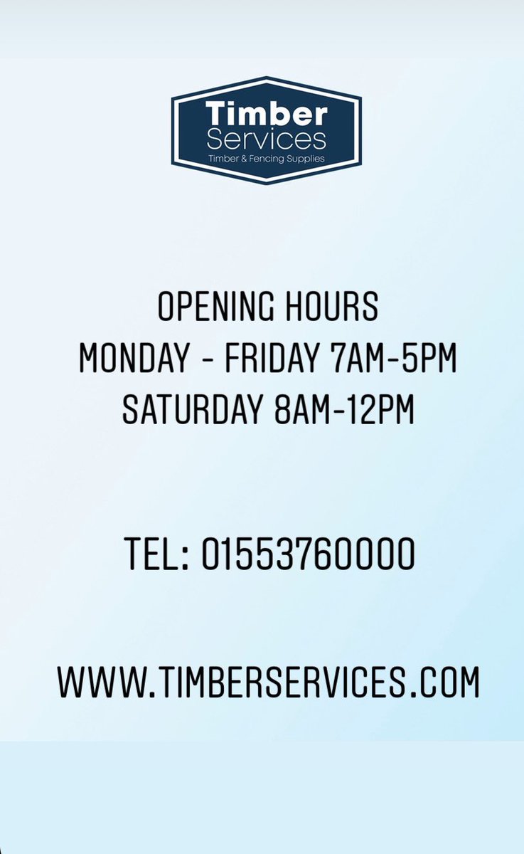 Timber Services Ltd (@servicestimber) on Twitter photo 