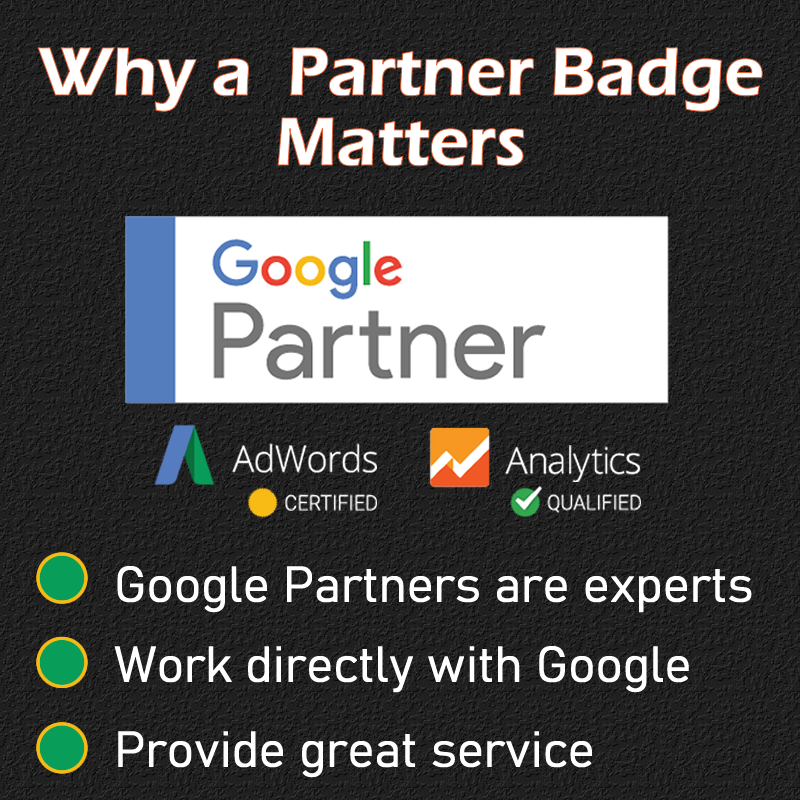 We certified as an official Google partner!🧑🏻‍🎓
•⁠
•⁠
•⁠
•⁠
Being a Google Partner means that we deliver quality customer service, offer a competitive advantage to clients, and have received training to help grow businesses online.

Read more @ bit.ly/2G0Darf