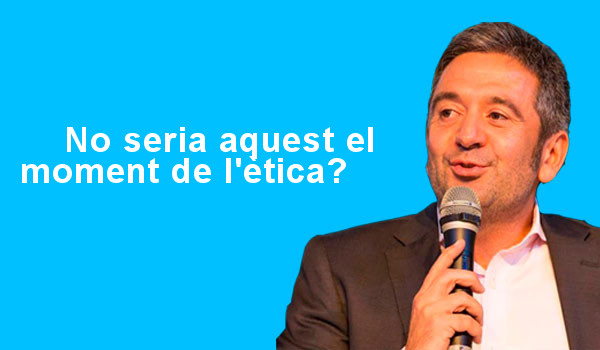 MktComCat's tweet photo. “No seria aquest el moment de l’ètica?”
Descobreix l’article de @XavierMitjavila per a la col·laboració amb el Col·legi: #MitjaVida
Mitjavila ens fa reflexionar sobre l’#ètica empresarial en una situació extrema com l’actual.
👉 Llegeix-lo: https://t.co/c1KCb04Pq0 https://t.co/VjceBW2frc