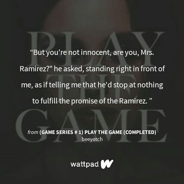 Play The Game (COMPLETED) - beeyotch - Wattpad