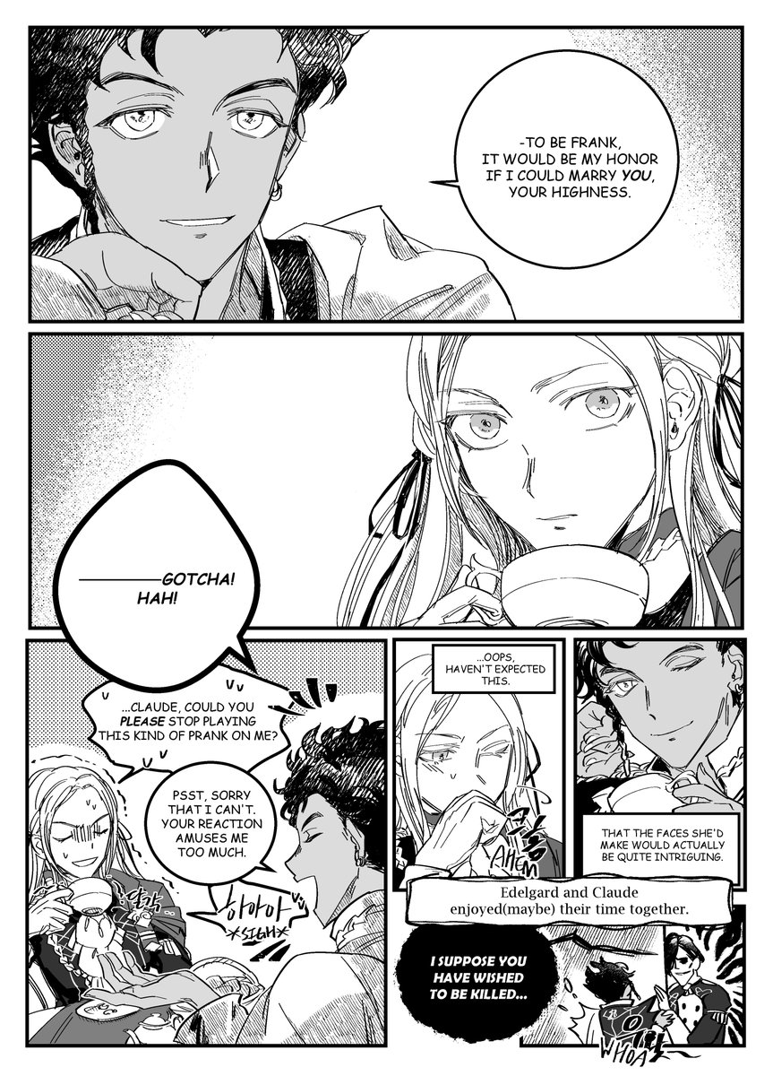 [ENG]
edelclaude/claudegard(+dimitri) - April's Fine Day

sometime before byleth had come to garreg mach...
#FireEmblemThreeHouses #edelclaude 