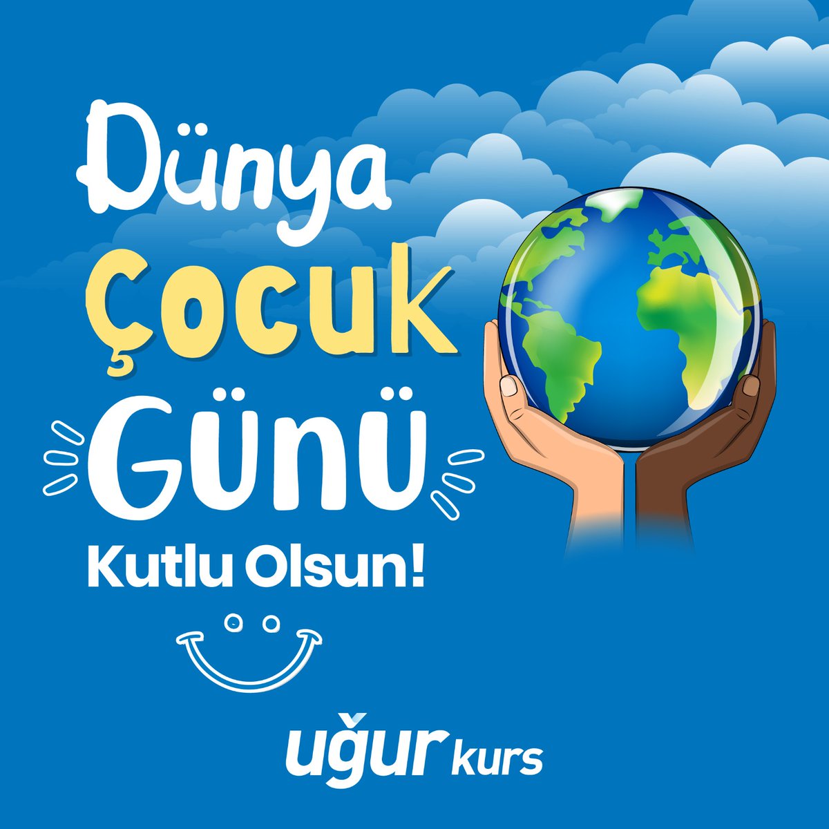 Yarınlar onların elinde yükselecek! Geleceğimizin teminatı çocuklarımızın #DünyaÇocukGünü kutlu olsun. 💙