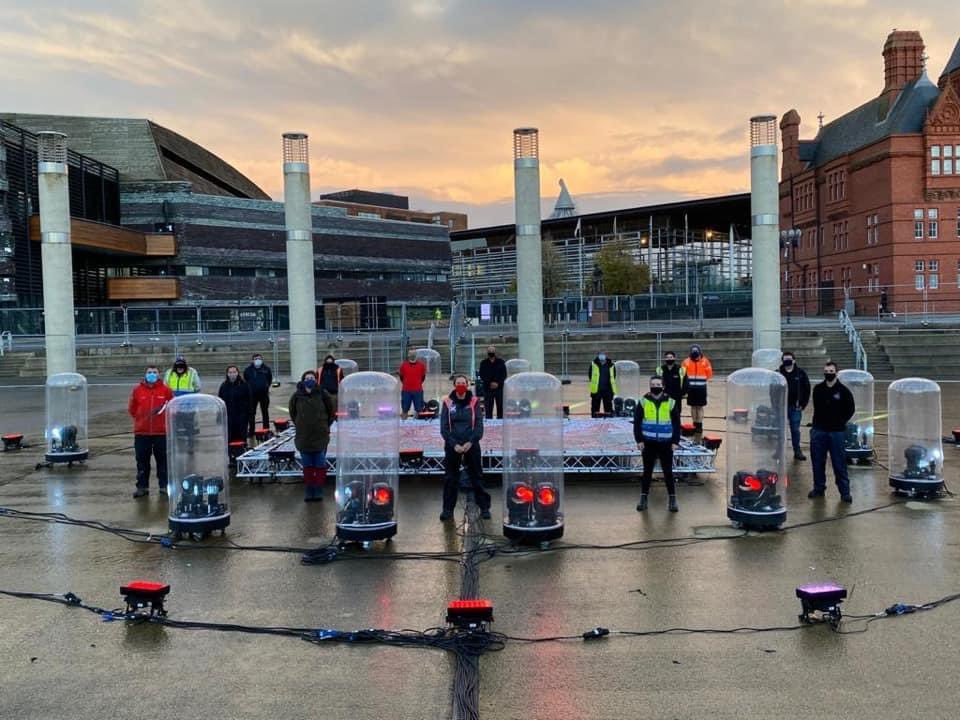 ProLXProduction's tweet image. Great to be a part of this campaign down in Cardiff working with some amazing people 🏴󠁧󠁢󠁷󠁬󠁳󠁿 

#WeMakeEvents #LightItInRed 

@adjlighting