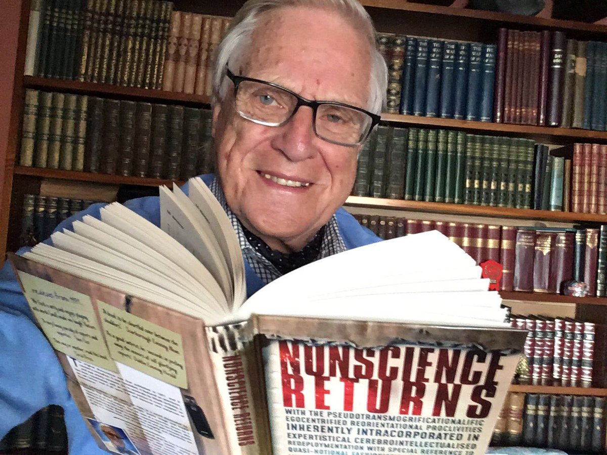 brianjford's tweet photo. PUBLICATION DAY Nonscience Returns is out today and I've just done my first BBC interview. Now the fun starts! #nonsciencereturns @carolvorders @Harry_Pettit_ @GMB @BBCNewsnight @BBCRadio4 https://t.co/VSW8r0HNRn