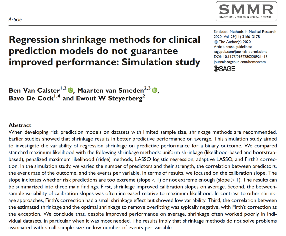 Maarten van Smeden tweet media