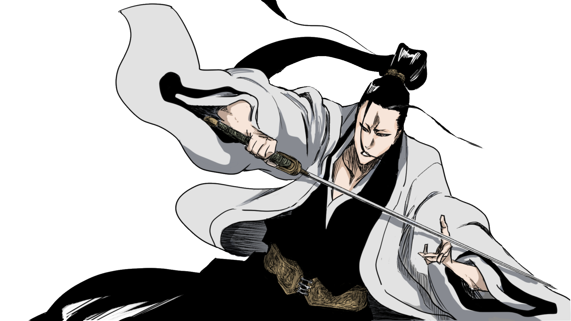 Kin ３か月ぶりに描いた痣城剣八です Safwy ブレソル Bleach Anime ブリーチ T Co F3pha4ktbm Twitter