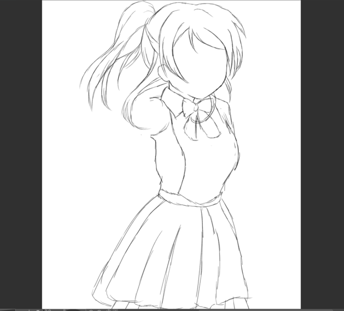 ここまで描いたけどこれは没 