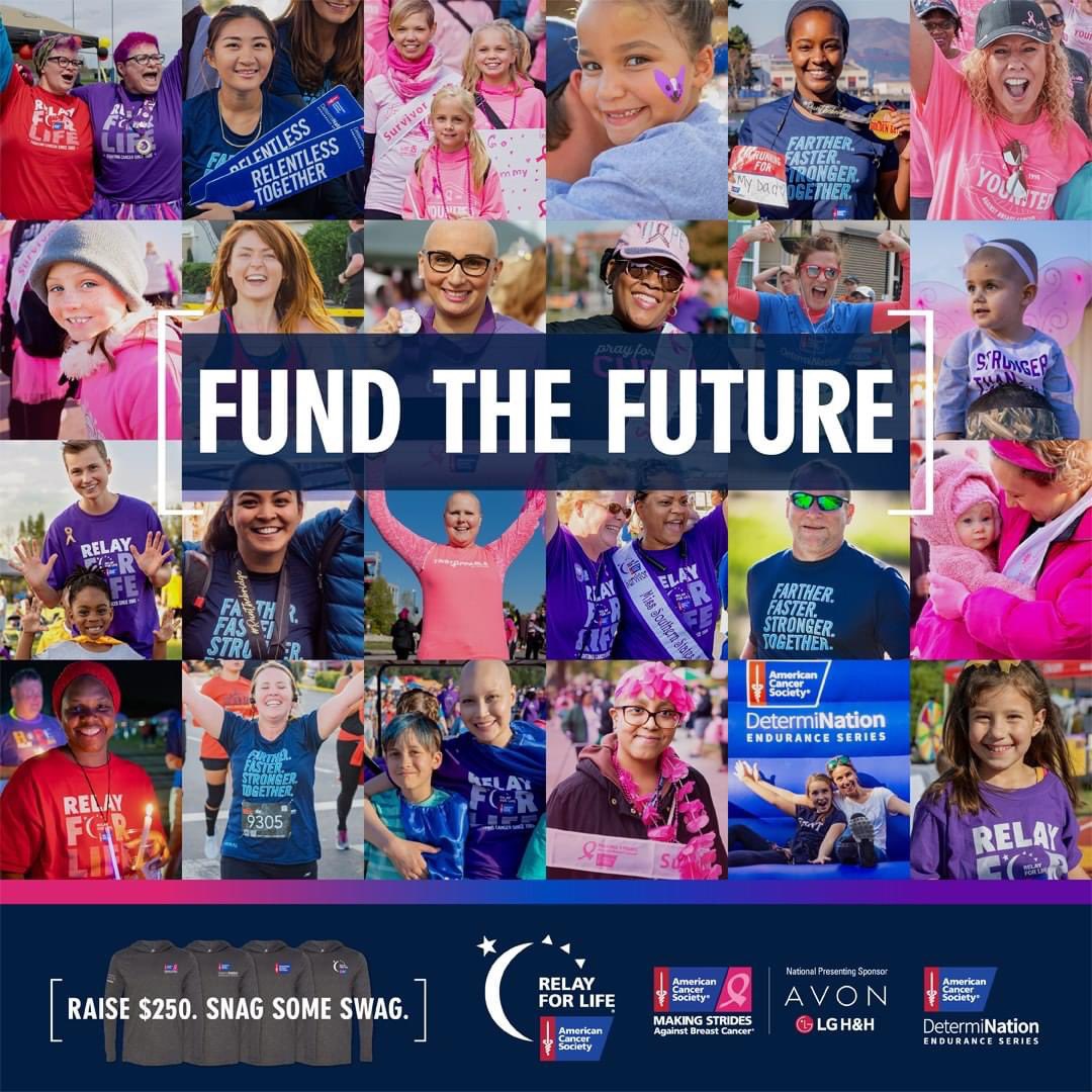 RFL Middletown, NJ (@rflmiddletownnj) on Twitter photo We are stronger together! For the 1st time ever join all <a href="/AmericanCancer/">American Cancer Society</a> supporters in a critical nationwide challenge to fund the future of cancer research & patient support. Sign up & raise $250 online btw Oct. 1-30 & earn a gray Relay hooded T-shirt. RelayForLife.org/MiddletownNJ We are stronger together! For the 1st time ever join all <a href="/AmericanCancer/">American Cancer Society</a> supporters in a critical nationwide challenge to fund the future of cancer research & patient support. Sign up & raise $250 online btw Oct. 1-30 & earn a gray Relay hooded T-shirt. RelayForLife.org/MiddletownNJ