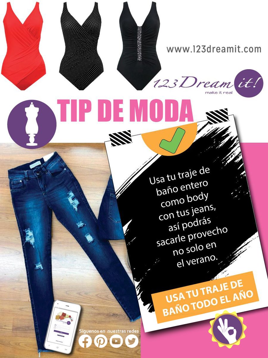 123dreamit's tweet image. Saca el máximo provecho de tus prendas de verano todo el año...¿Te animas?#TipDeModa #123Dreamit