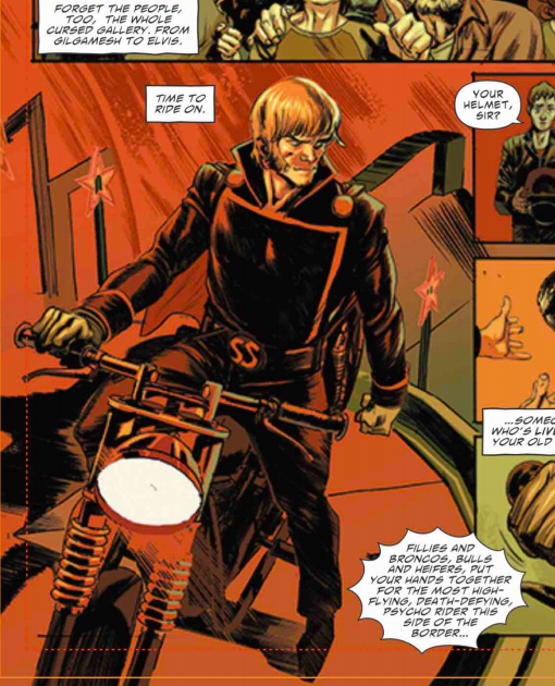 Ssnyder1835's tweet photo. Wednesday. 

Skinner Sweet rides again. 

AMERICAN VAMPIRE 1976 #1. 

@rafaalbuquerque @DaveMcCaig @swands @markedoyle @mehowell @DCComics https://t.co/JMHLofhid5