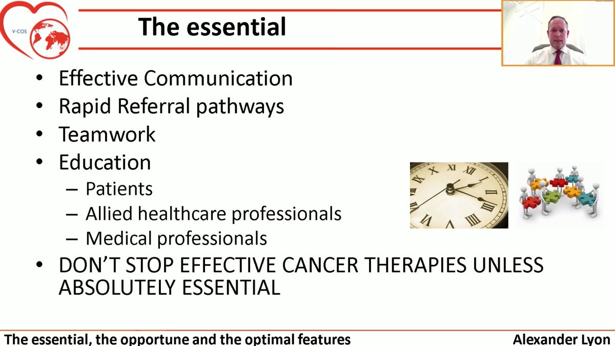 TeresaLpezFdez1's tweet image. Key Message #VCOS20 : Don´t Stop Effective cancer therapies unlees absolutely essential @ Alexander Lyon @secardiologia @SEOR3 @_SEOM @sehh_es @AsociacionArg