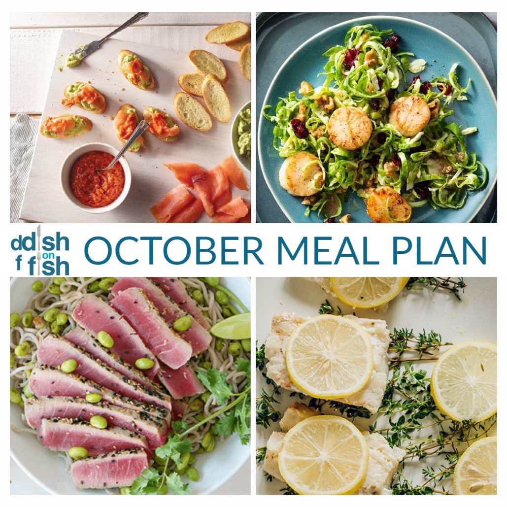 It’s officially #NationalPescatarianMonth and we want you to celebrate with us! Check out our October Meal Plan where we’ve partnered with some national retailers and organizations to share a few pescatarian recipes that are perfect for celebrating. ➡️ bit.ly/3n6DzJl