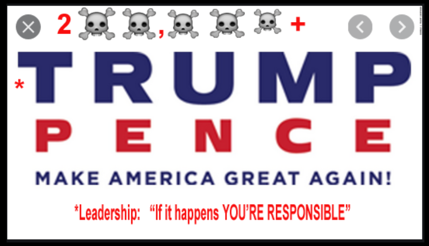 BardOfEarth2's tweet photo. @SmartPrepperMom #ItWasNotTheFirstTime that a #TrumpRally became the epicenter of a #SuperSpreader https://t.co/C5nNN0bRph
