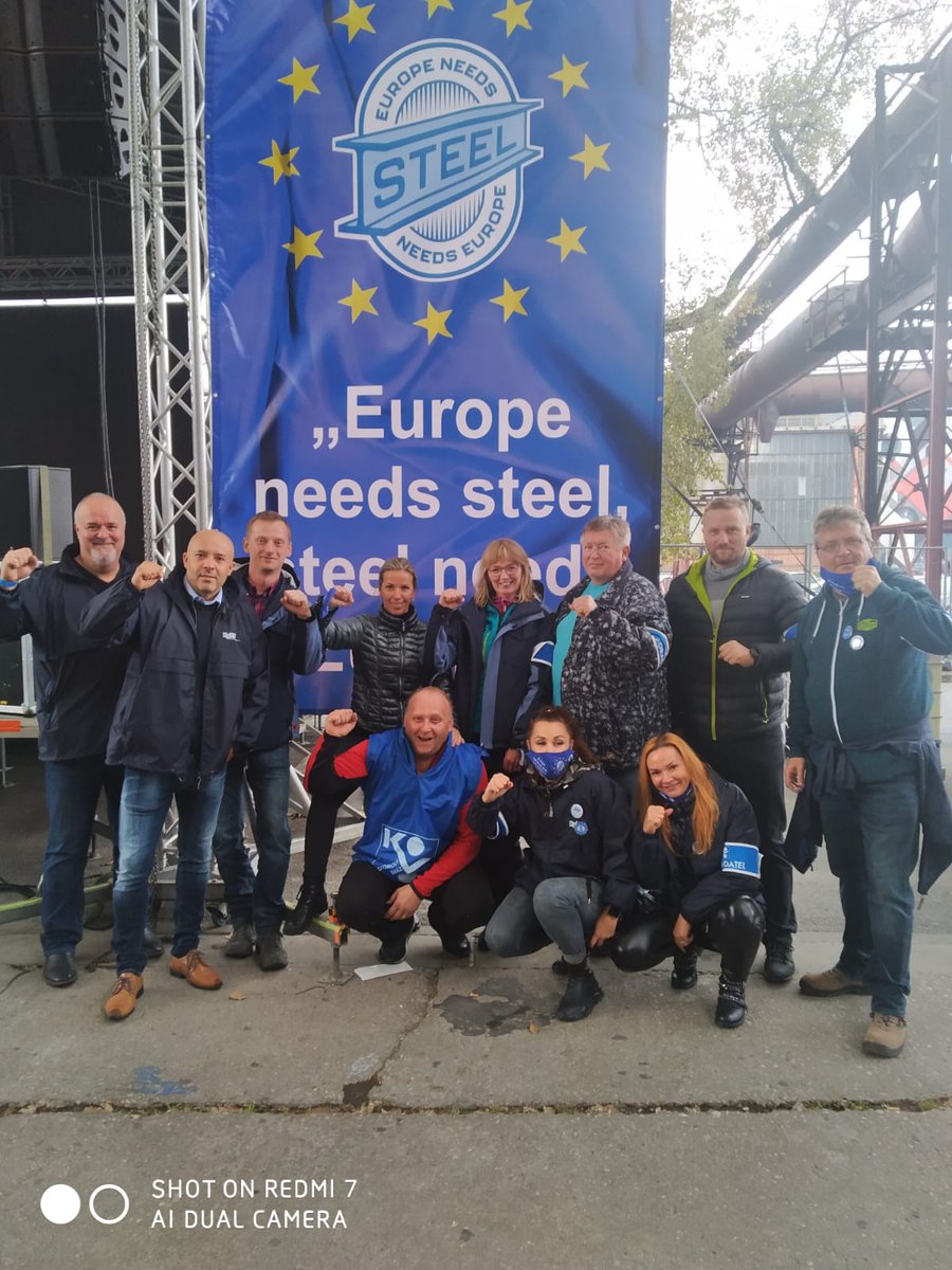 #SteelNeedsEuropeNeedsSteel
Ostrava 1.10.2020