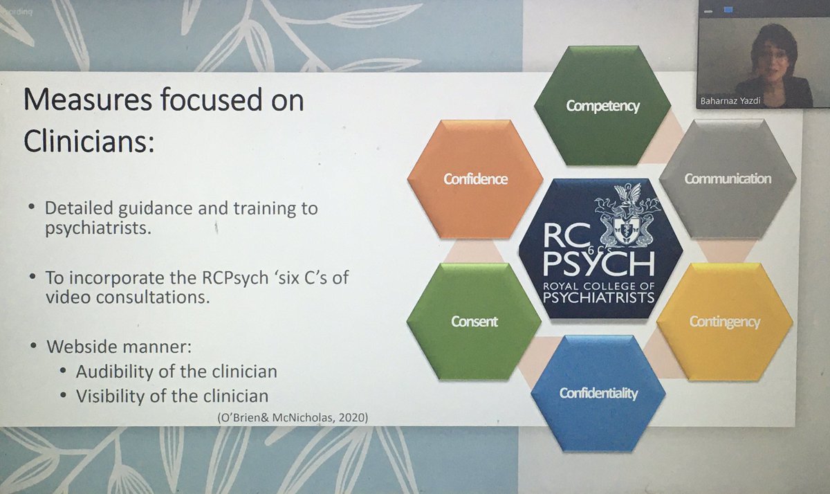 Babak_A_Shahi's tweet photo. Dr @bahar_yazdi ST6 in @psychiatryofid is presenting an interesting oral presentation about Telecommunications Reviews at annual @rcpsych Faculty of @psychiatryofid conference today! https://t.co/aCICby69oy