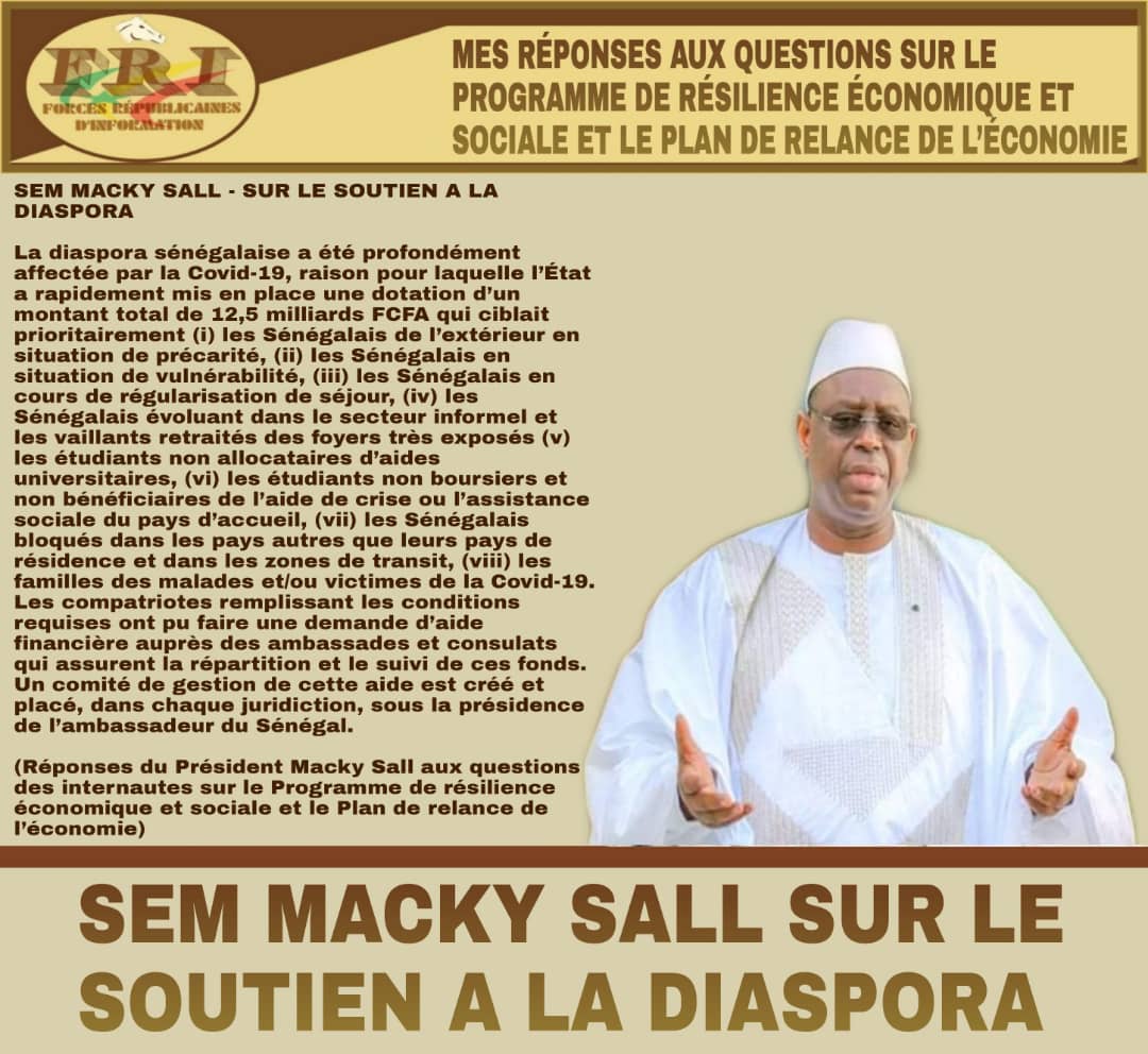 Fall_Dams's tweet photo. Des décisions importantes pour relancer l'économie sous la vision éclairée du Président Macky Sall https://t.co/N4hfiyVKsR