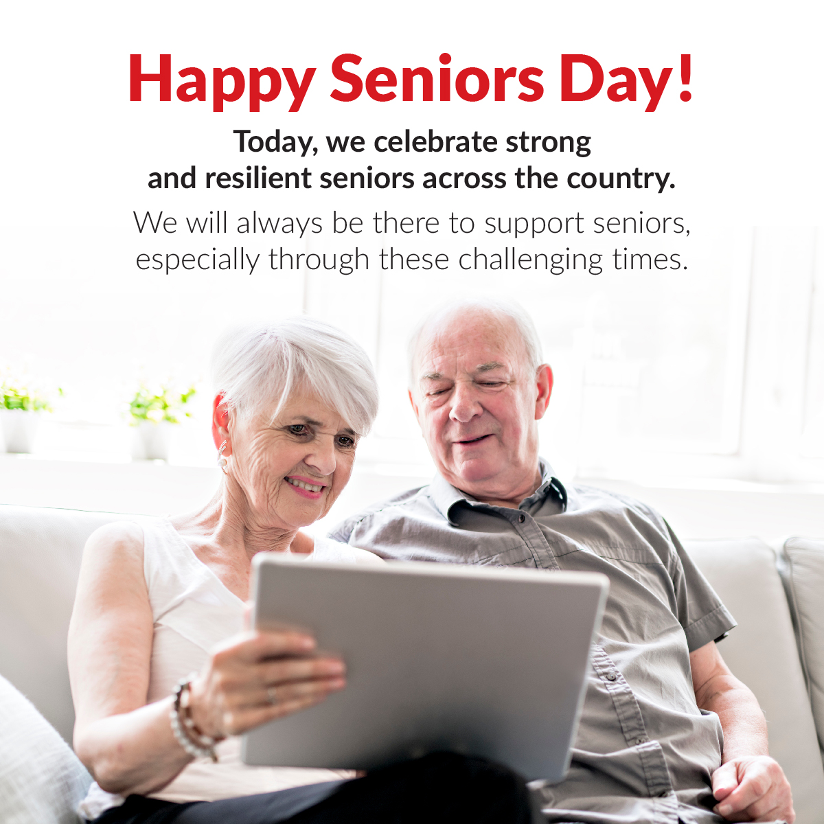 McDonald4Avalon's tweet photo. Today is National Seniors Day, a time for all of us to recognize the seniors in our lives. It is an especially important day this year as we continue navigating during this pandemic where the most vulnerable population are our seniors. https://t.co/adJrvn8KGp