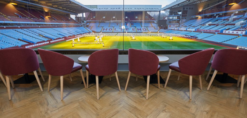 StadiaMagazine's tweet image. Villa Park hospitality lounges refurbished with specialist flooring dlvr.it/Rhkz6l