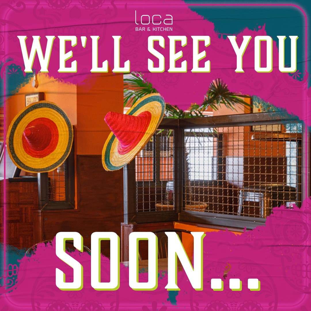 It's not a goodbye, it's a see you soon... 👋🏼

We want to thank all of our Loca customers for being so loyal and supportive throughout these times. We are closed now for refurbishment but we will be back open soon and ready to welcome you all again. 🧡