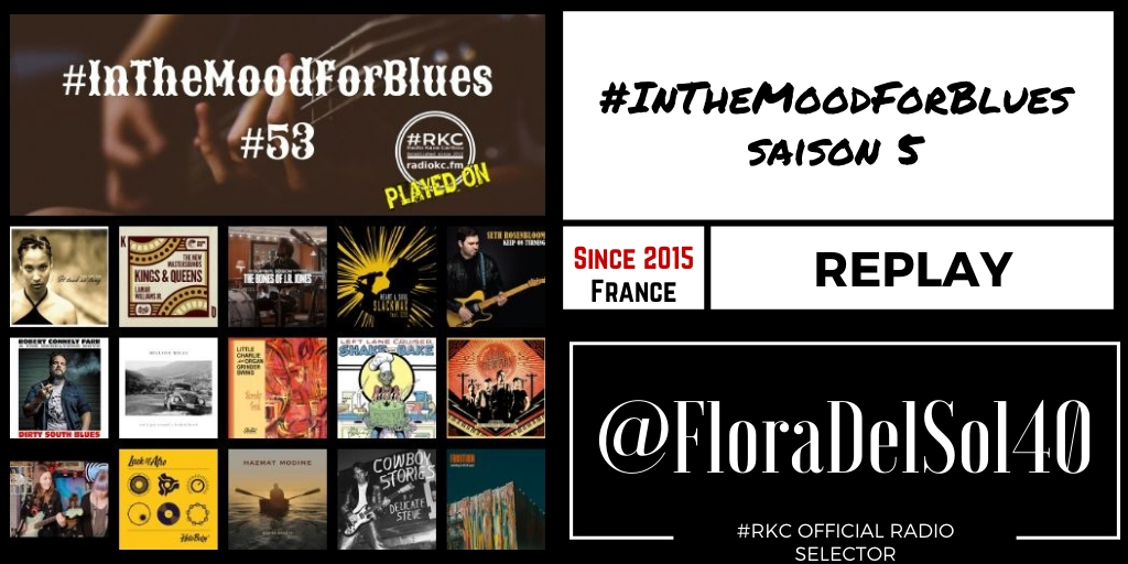 FloraDelSol40's tweet photo. ๐ธ Mon 10/05 20h(fr) / 7pm UK / 2pm EST / 11am PST
#InTheMoodForBlues #53 REPLAY ๐ธon @RadioKC with
@fruitionpdx
@bonesofjrjones
@LeftLaneCruiser
@toktoktok
@LarkinPoe
@missippilive
@lackofafromusic
#LittleCharlie & #OrganGrinderSwing https://t.co/9Waowc9sEq