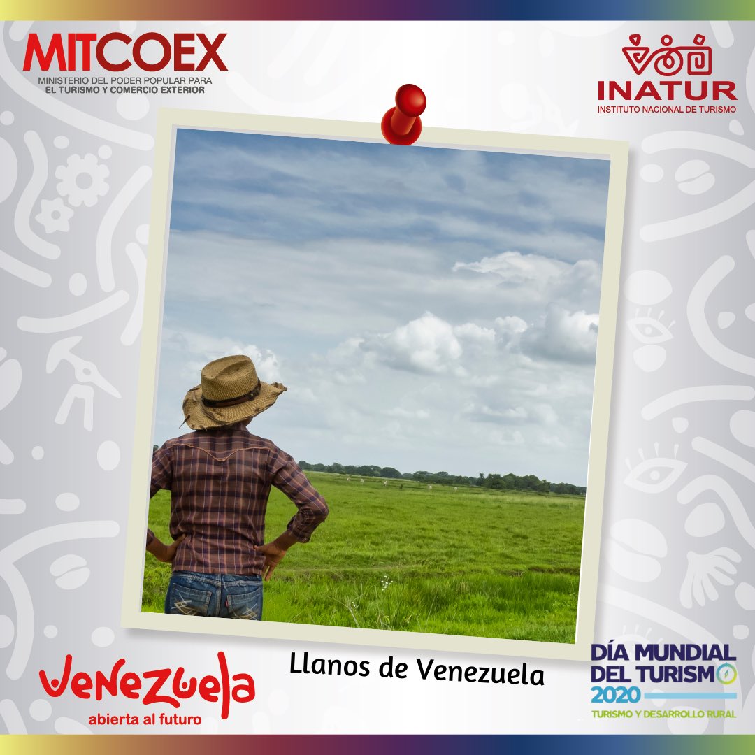 inaturvzla's tweet photo. Los Llanos venezolanos sorprenden con sus impresionantes paisajes naturales🛤️ que inspiran energía y paz🙌. Además, dentro de sus extensas y verdes llanuras😍 puedes disfrutar del #TurismoRural🤗 https://t.co/SscebnqgX1