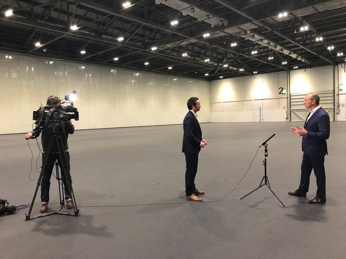 ExCeL &amp; its CEO Jeremy Rees featured on <a href="/BBCLondonNews/">BBC London</a> this lunchtime, highlighting the immediate risk to both the #events industry and #London's economy, posed by no restart date and insufficient Government support.

📺 Watch the coverage here, 5m 40s in: bbc.co.uk/iplayer/episod…