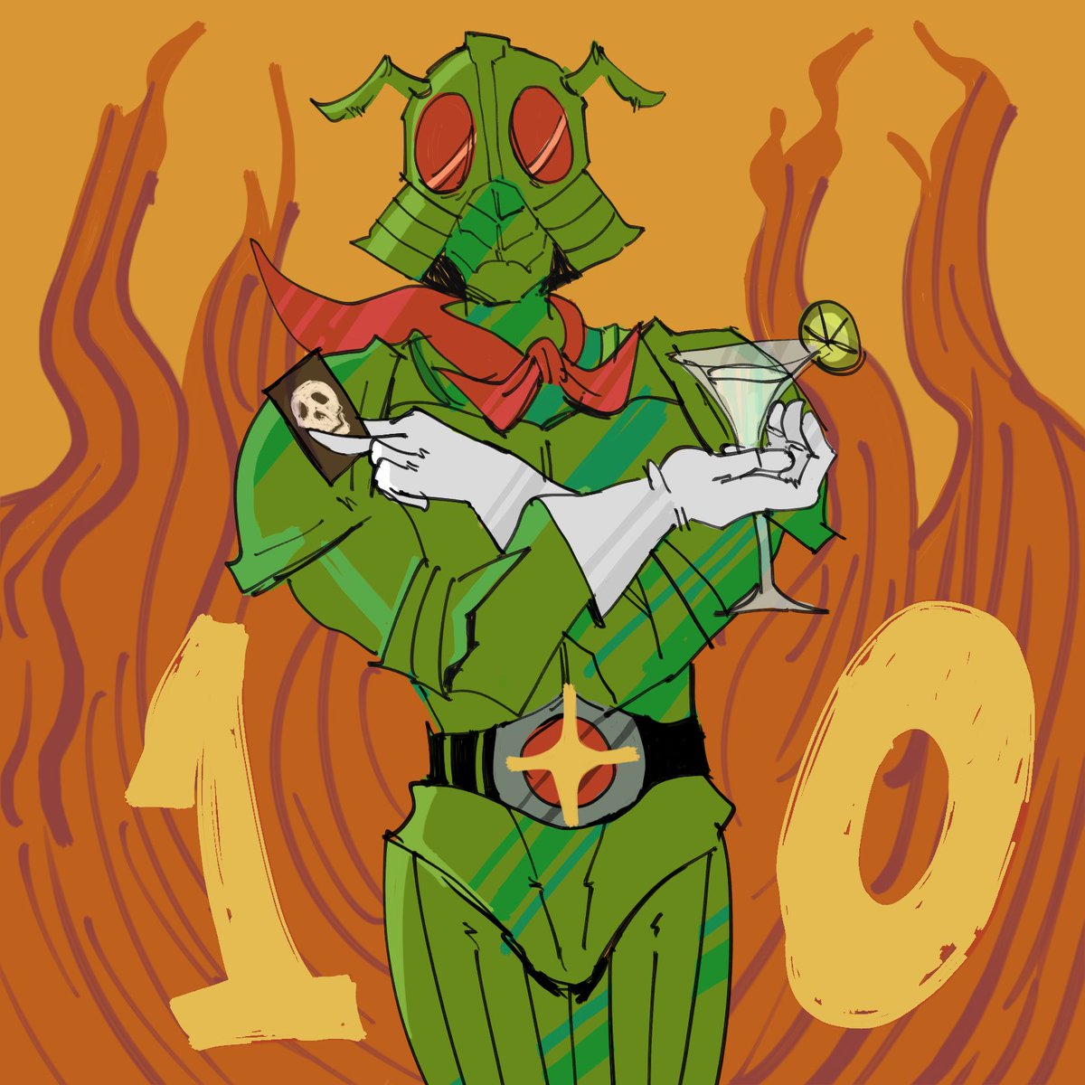 crarbalone's tweet photo. Venture Brosโ Councilman 10 to commemorate 10 followers!! Love this kamen rider looking fella.. #venturebros #SaveVentureBros #goteamventure #guildofcalamitousintent https://t.co/T71R3YGCsU