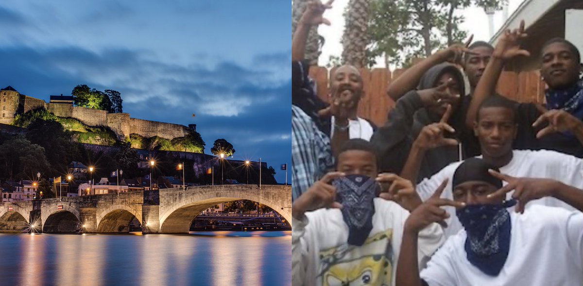 StarterPacksBxl's tweet photo. La citadelle de Namur vs La porte de Namur : https://t.co/D1SKY42Noc