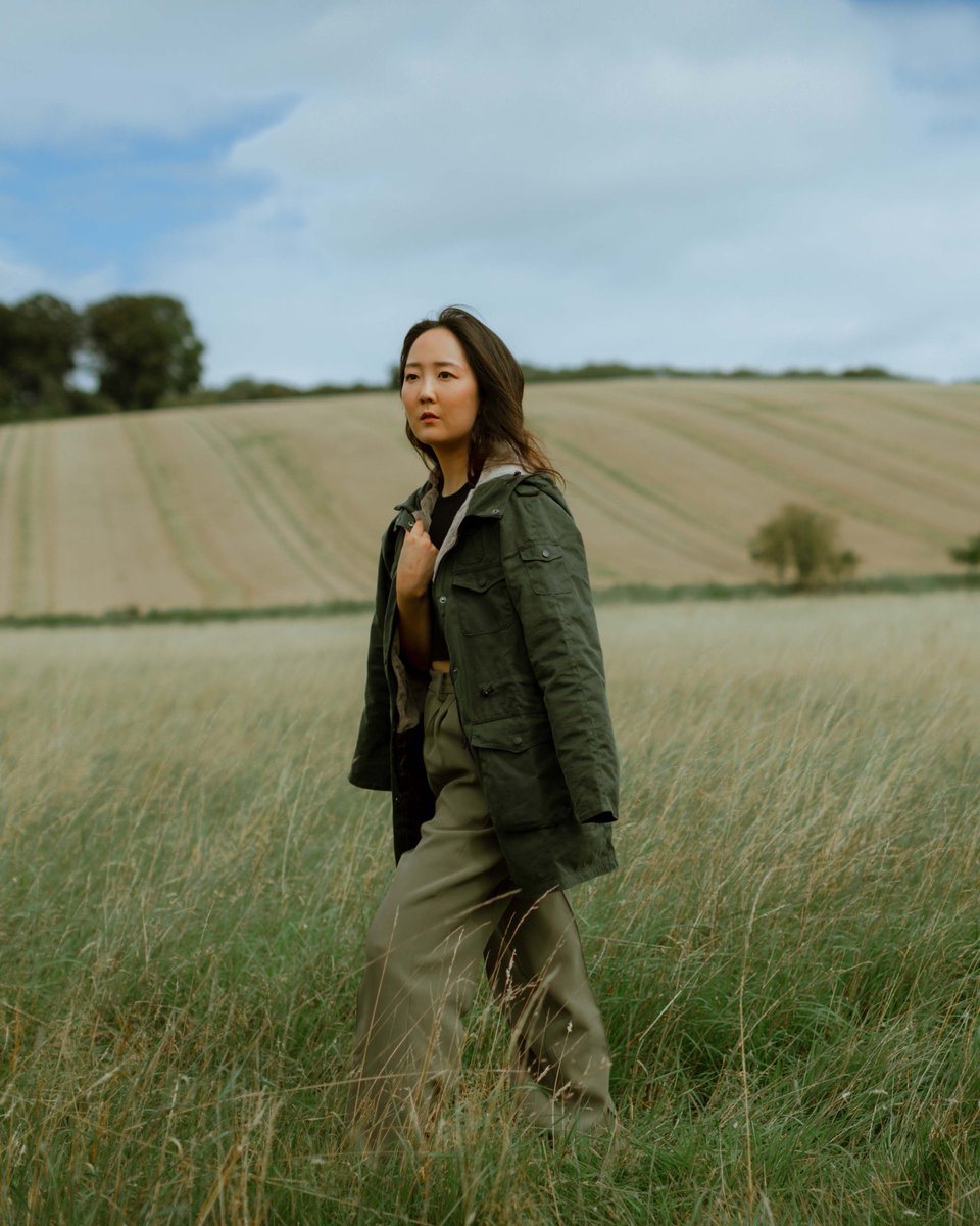 Barbour's tweet photo. Taking inspiration from Barbour's Military past, @shini__park wears the Military style from Re-Engineered For Today. Discover more, including the Barbour Corrie Waxed Jacket: https://t.co/sewSty5clc #BarbourWayOfLife https://t.co/7n0x7XDdm7