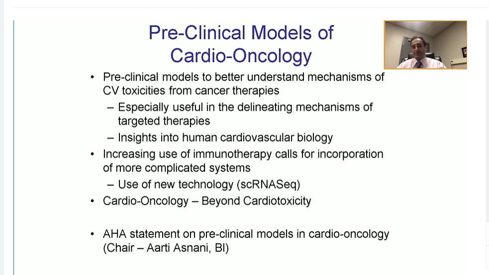 Dr_Mike_Fradley's tweet image. Fantastic overview of the top basic science advances in #cardioonc over the last year by @CardioOncology #VCOS20