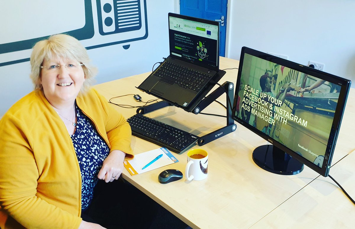 SocialProgress's tweet photo. Did you join @SoProJanet for the @DigiEntLEP #GoDigitalLive presentation this morning "Scale Up Your Facebook & Instagram Advertising With Ads Manager"?
Today has been a full day of digital marketing, e-commerce & cloud technology support.
@LeedsCityRegion @InvestLCR https://t.co/2CdxKBNPNl