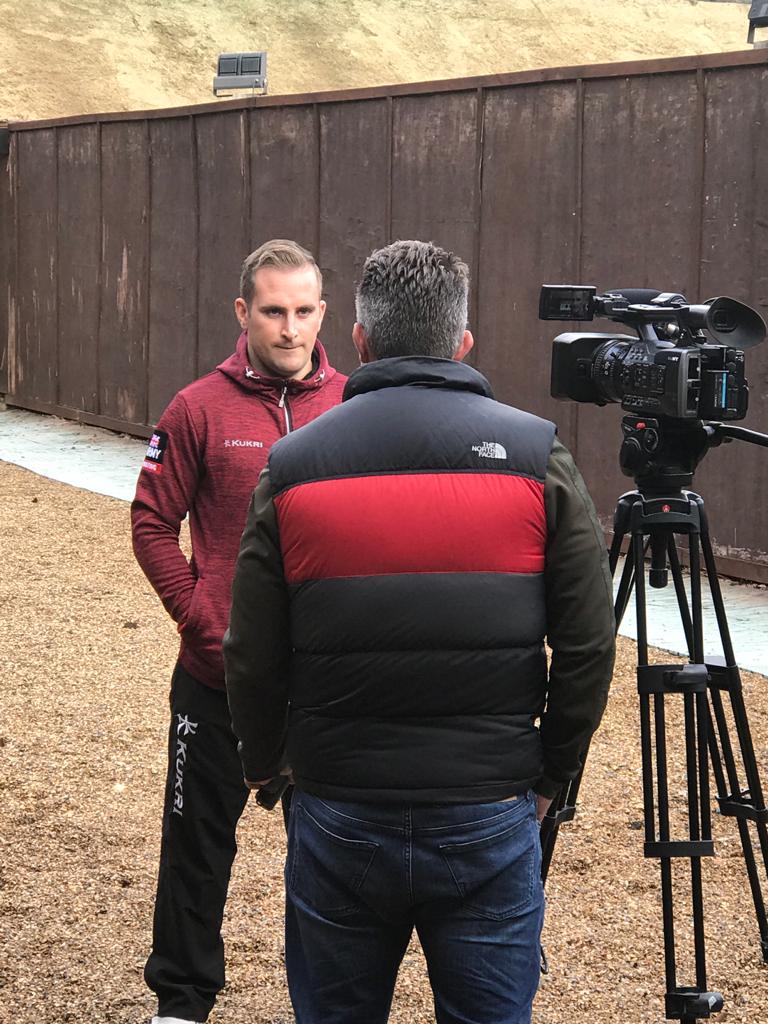OC ARTAT (@smilewithkyle47) on Twitter photo Great to see BFBS visiting the T2T programme this morning, for more details on T2T contact the ARA 👍
<a href="/Troops_2_Target/">Troops2Target (T2T)</a>
<a href="/SASC_1853/">Small Arms School Corps</a>
<a href="/AEAPCentre/">Army Elite Athlete Performance Centre</a>
<a href="/ArmySportASCB/">Army Sport</a>
<a href="/richwbfbs/">BFBS Richard Wyeth</a>
<a href="/1UKDivision/">1 (UK) Division</a>
@3UKDivComdSM
<a href="/GBShooting/">British Shooting</a>
<a href="/neilsexton659/">Neil Sexton</a>
<a href="/ShootingArmy/">British Army Shooting Team</a>
<a href="/Chasemore10x/">Zoe Chasemore</a> Great to see BFBS visiting the T2T programme this morning, for more details on T2T contact the ARA 👍
<a href="/Troops_2_Target/">Troops2Target (T2T)</a>
<a href="/SASC_1853/">Small Arms School Corps</a>
<a href="/AEAPCentre/">Army Elite Athlete Performance Centre</a>
<a href="/ArmySportASCB/">Army Sport</a>
<a href="/richwbfbs/">BFBS Richard Wyeth</a>
<a href="/1UKDivision/">1 (UK) Division</a>
@3UKDivComdSM
<a href="/GBShooting/">British Shooting</a>
<a href="/neilsexton659/">Neil Sexton</a>
<a href="/ShootingArmy/">British Army Shooting Team</a>
<a href="/Chasemore10x/">Zoe Chasemore</a>