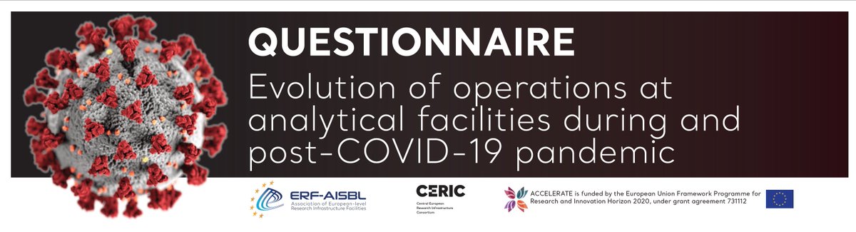 Our perspectives and mindsets for #ResearchInfrastructures’ operations during #COVID19 are evolving. To better understand the lasting consequences of the last months, we invite #EU_RIs to share their views and experiences ► bit.ly/2G42Xik