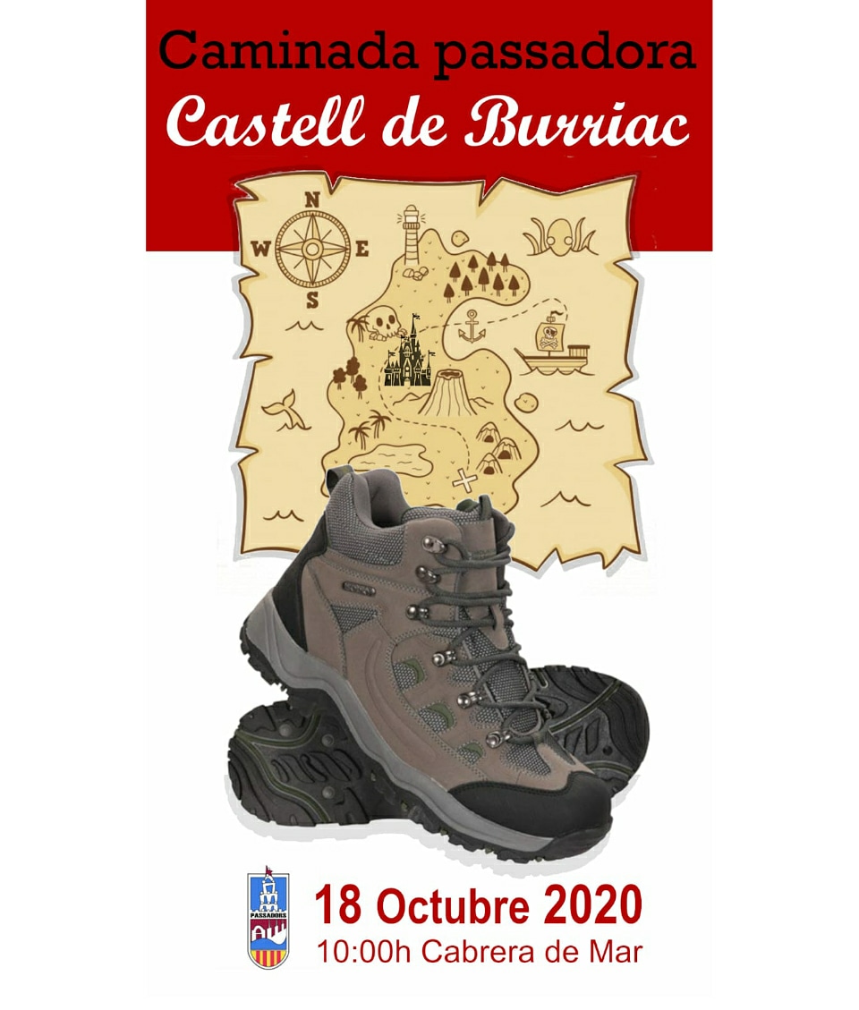 Caminada passadora al Castell de Burriac!🏰
Amb la idea de retrobar-nos (respectant totes les mesures de seguretat vigents), el diumenge 18 farem una excursió! 
La ruta es per totes les edats i gaudirem d'un bon dia. Ens veiem de camí al castell i fent el vermut. T'animes??