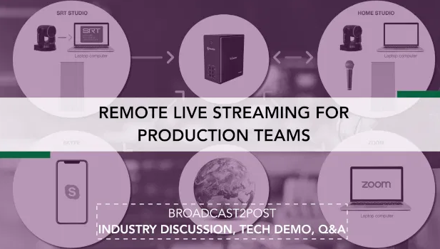 LiveU's tweet photo. Don't miss the "Remote Live Streaming for Production Teams" webinar today at 10 a.m. PT/1 p.m. ET! @KeyCodeMedia, @LiveU, @NewTekInc, and @snstweets join the panel. Register: https://t.co/CvfI5i7FnK https://t.co/cOJlqW2FyL