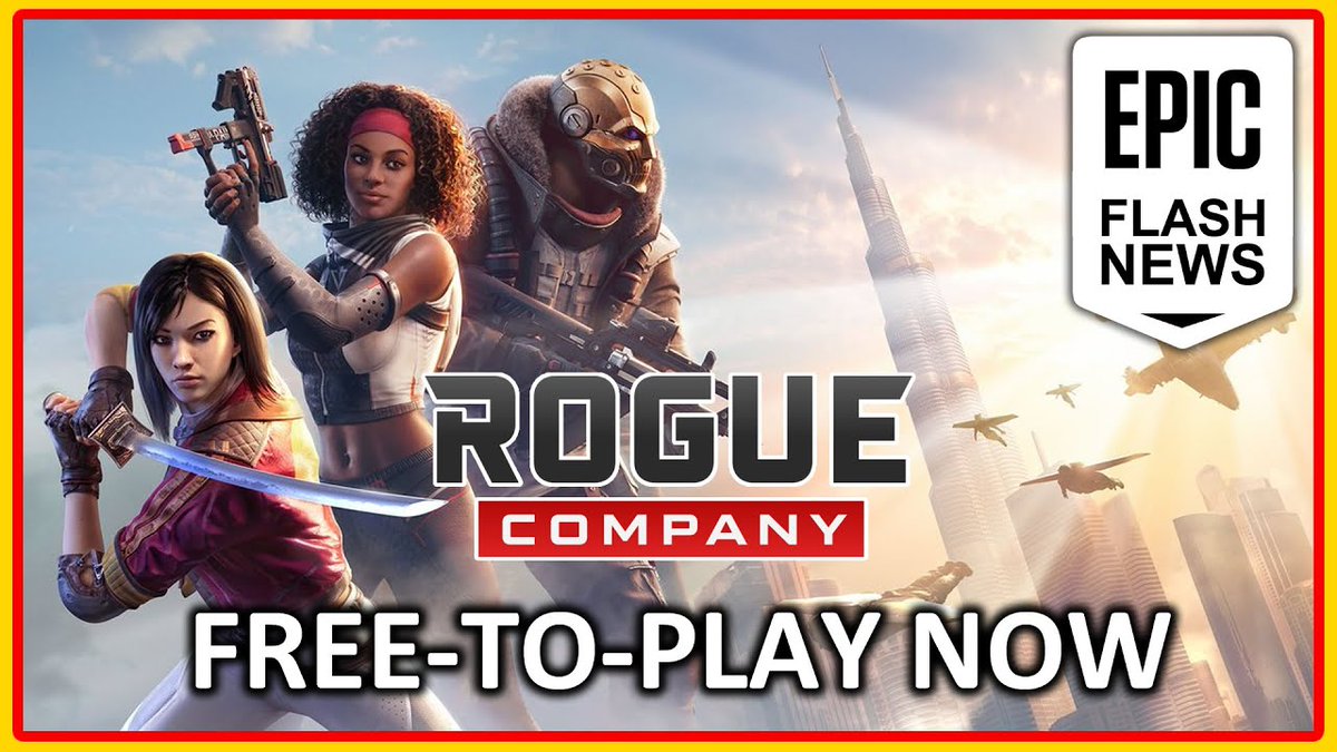 ShouldUPlayIt's tweet photo. Rogue Company is now FREE-to-PLAY!  

--> https://t.co/vxTj0L7Ah9 https://t.co/UsbnIOWUnR