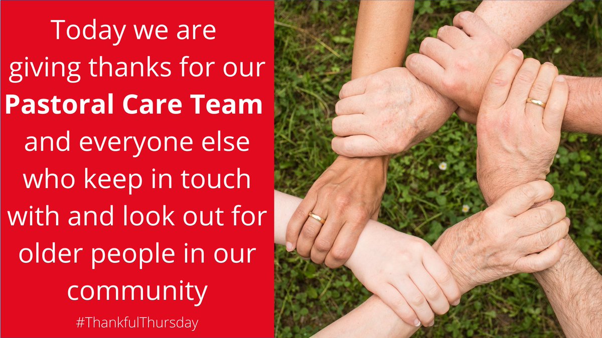 HTClaygate's tweet photo. We are giving thanks for our amazing Care Team and the army of volunteers that look out for older people in our community 🙏

What are you giving thanks for this week? Comment below ⬇️
#ThankfulThursday #claygate https://t.co/BYx6kMtGjB