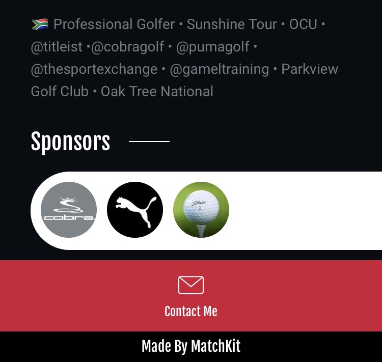 YourMatchKit's tweet photo. Meet @RupertKaminski 

South African golfer

View his profile here: https://t.co/6PGpB41yJr 

#MatchKit #MatchKitMeet
#Golf https://t.co/voZKbjlPAP