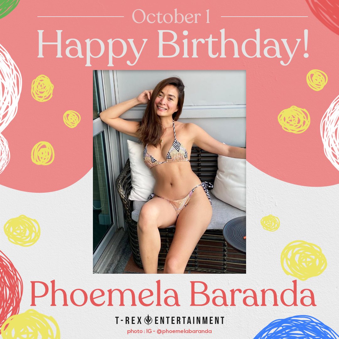 Happy birthday, Phoemela Baranda May you be ahead of many blessings. :) 