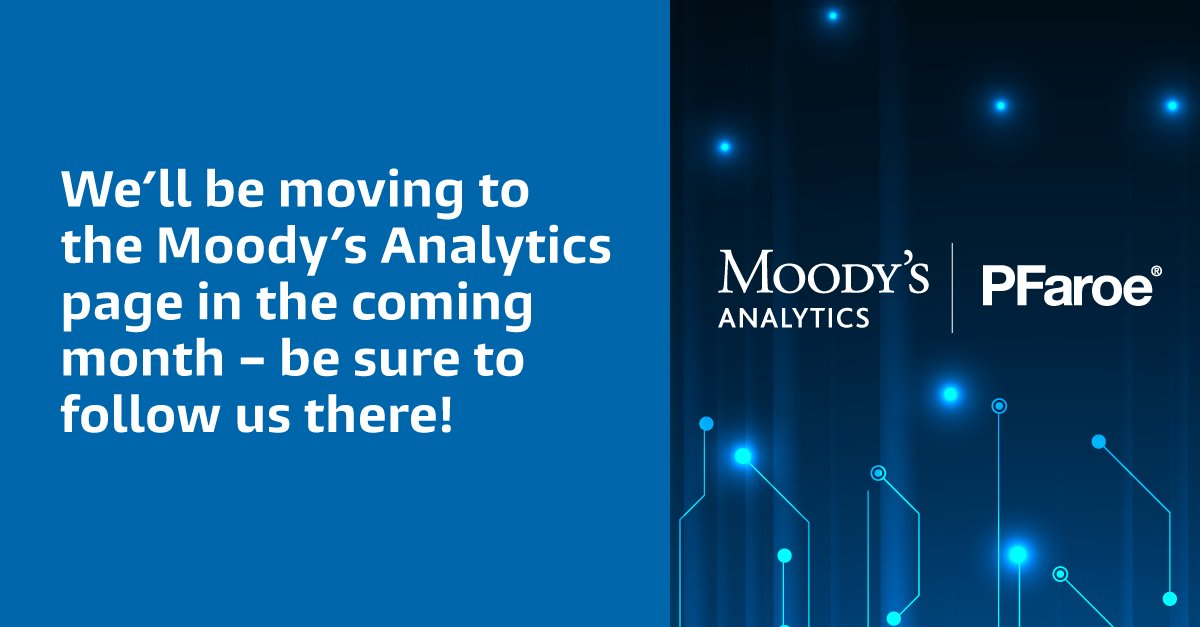 RiskFirst_'s tweet image. We're moving to the @MoodysAnalytics handle in the coming months so be sure to follow us there for news and updates from the #PFaroe team