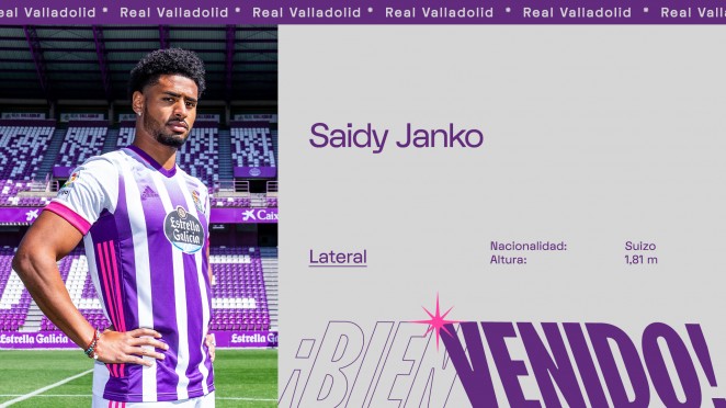 DONE DEAL  - October 1SAIDY JANKO(Porto to Real Valladolid )Age: 24Country: Switzerland Position: Right-backFee: UndisclosedContract: Until 2024  #LLL