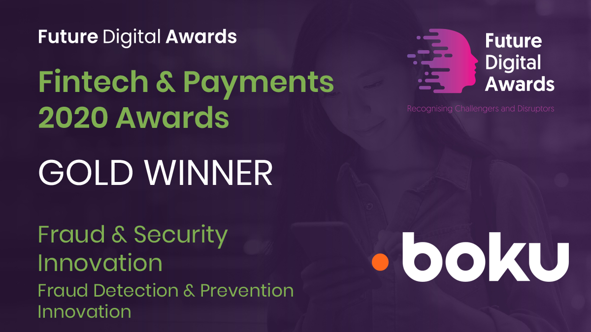 Our Gold Winner for #AI in #Cybersecurity Innovation is @bokupaybymobile! - Congratulations to both of our winners! #FDA2020