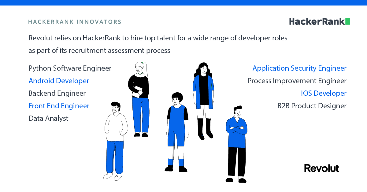 hackerrank's tweet photo. Congratulations @RevolutApp for being featured as a HackerRank Innovator! 🏆 

#HackerRankInnovator #HackerRankInnovators https://t.co/NPMBzHKz8P