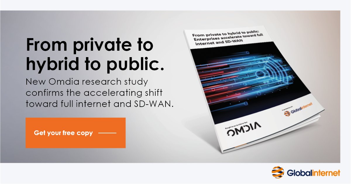 Our new <a href="/Globalinternet/">Globalinternet | Now part of Expereo</a> white paper, commissioned in partnership with <a href="/OmdiaHQ/">Omdia</a> is the perfect, and timely, guide for IT and Network leaders to learn how other enterprises are gearing up to become more resilient in a post-COVID / WFH world. #internet #sdwan
globalinter.net/blog/omdia-ent…